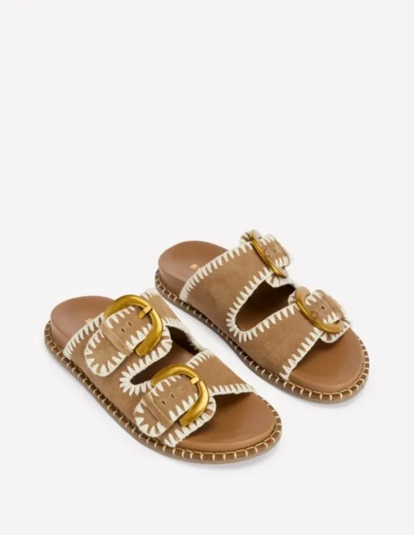 Best Sale Boden Alberta Sandalen mit Fußbett- Hellbraun