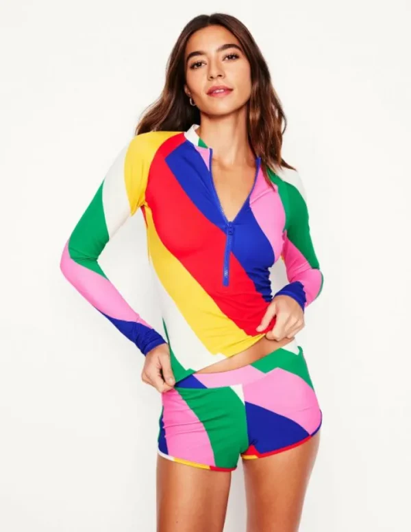 Fashion Boden Badeshorts-Bunt, Regenbogendesign Bunt,Regenbogendesign