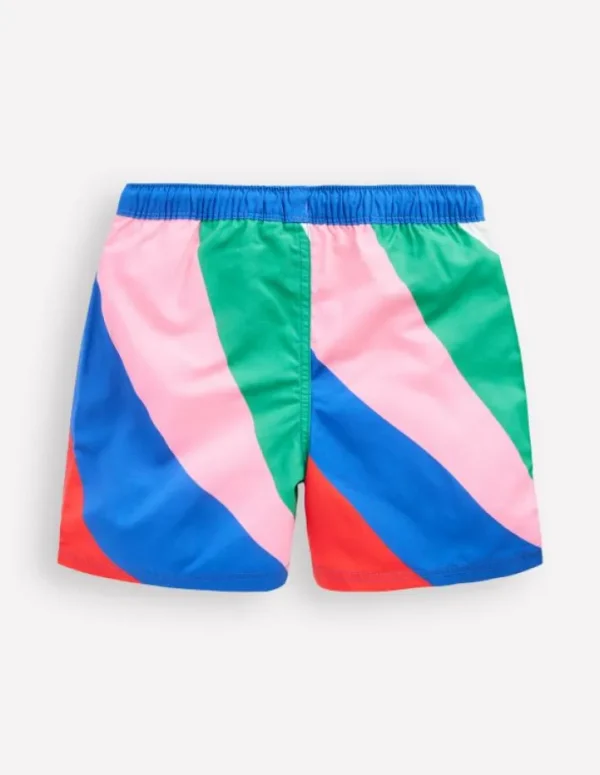 Shop Boden Badeshorts-Bunt Regenbogen Swirl-Motiv BuntRegenbogenSwirl-Motiv