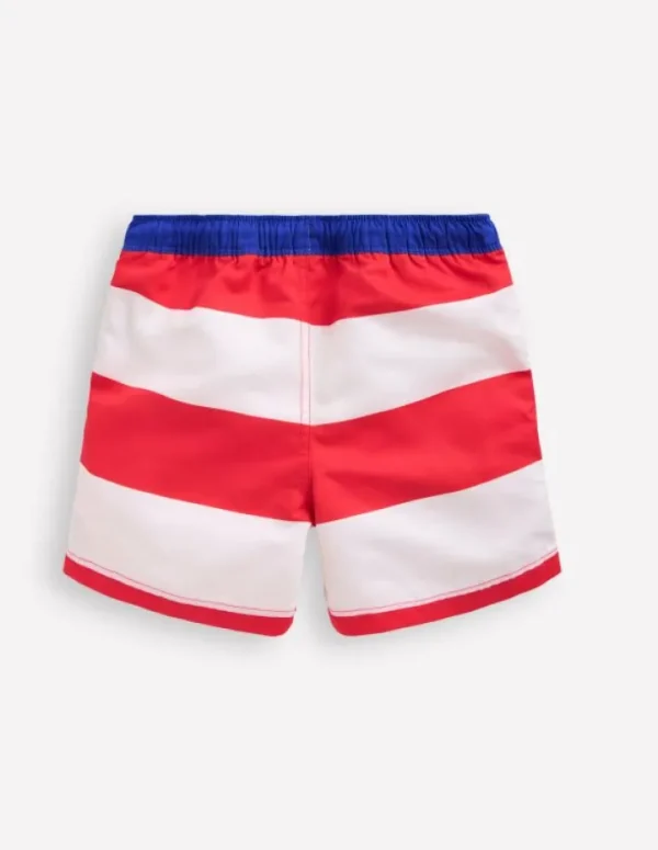 New Boden Badeshorts-Mohnblumenrot Hai MohnblumenrotHai