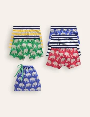 Flash Sale Boden Boxershorts im 5er-Pack- Streifen/Sterne