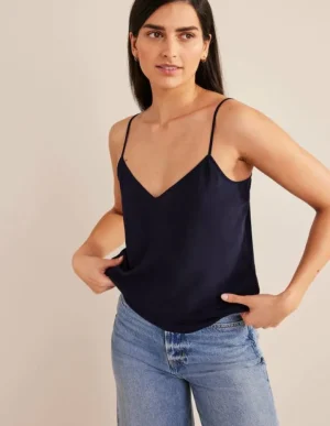 Online Boden Camisole-Oberteil aus Seide-Aqua Marine Marl AquaMarineMarl