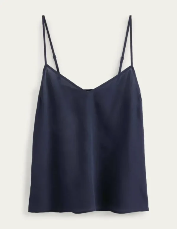 Online Boden Camisole-Oberteil aus Seide-Aqua Marine Marl AquaMarineMarl