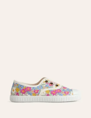 Best Boden Canvas-Schuhe zum Hineinschlüpfen-Festival-Pink Micro Floral Festival-PinkMicroFloral