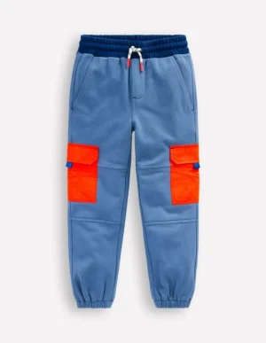 Best Sale Boden Cargo-Jogginghose aus reißfestem Material- Roboterblau