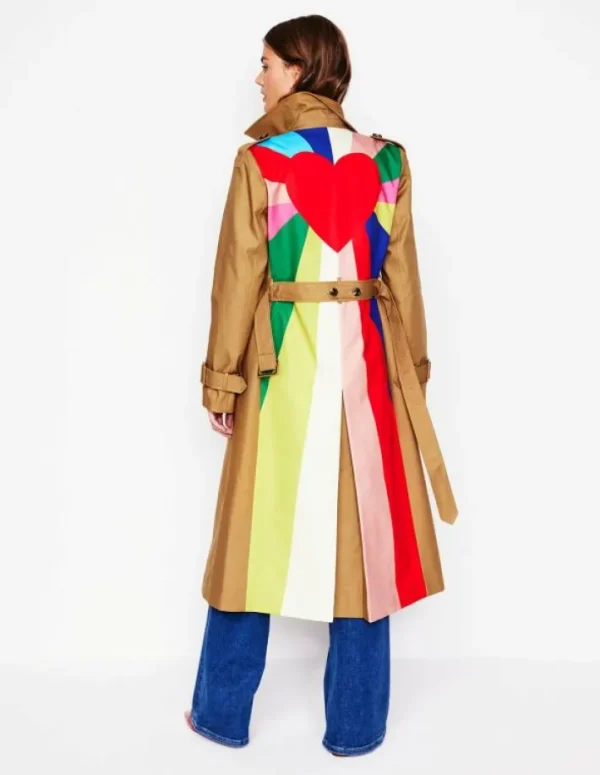 Store Boden Cheltenham Trenchcoat-Bunt, Herzspektrum Bunt,Herzspektrum