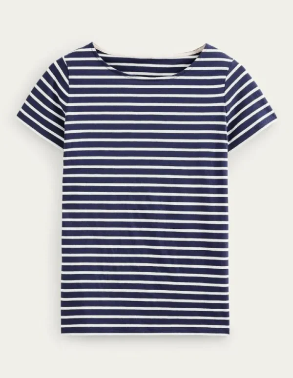 Flash Sale Boden Ella Bretonshirt mit kurzen Ärmeln- Black