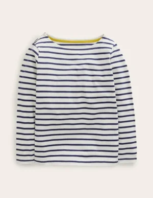 Flash Sale Boden Ella Lustiges Breton- Dunkelblau/Ecru