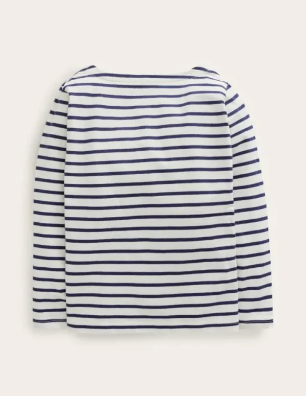 Flash Sale Boden Ella Lustiges Breton- Dunkelblau/Ecru