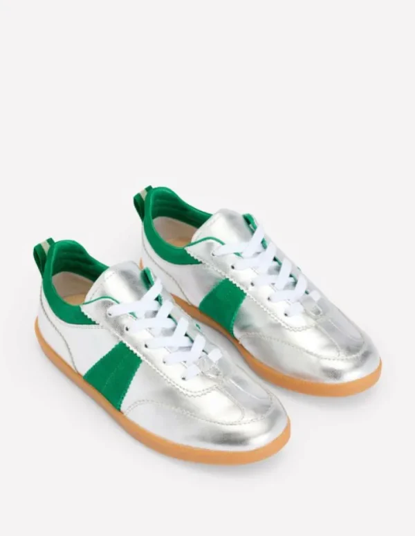 Online Boden Erin Retro-Tennisschuhe- Silber