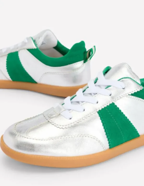 Online Boden Erin Retro-Tennisschuhe- Silber