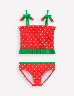 Flash Sale Boden Gesmoktes Tankini-Set-Marmeladenrot Erdbeere MarmeladenrotErdbeere