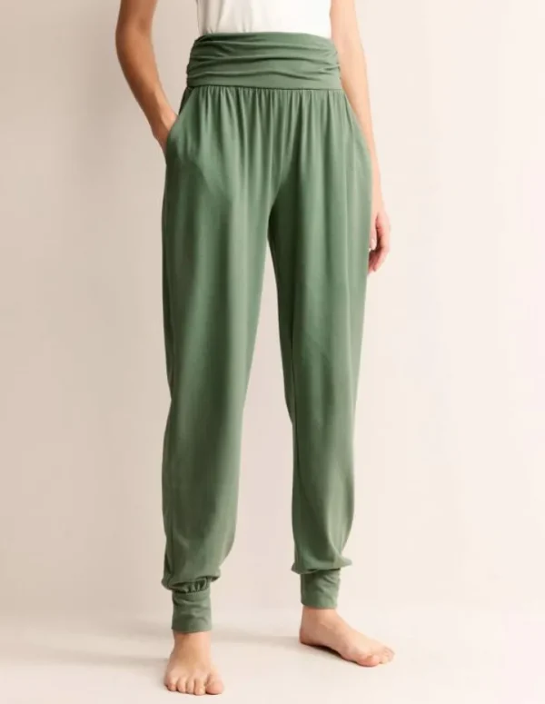 Outlet Boden Hareem Jersey-Jogginghose- Erlengrün