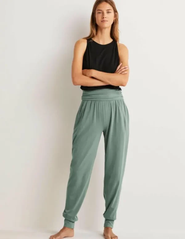 Outlet Boden Hareem Jersey-Jogginghose- Erlengrün