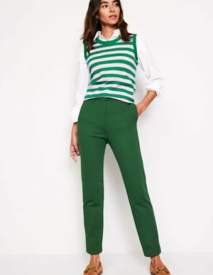 Fashion Boden Highgate Ponte-Hose- Pinie