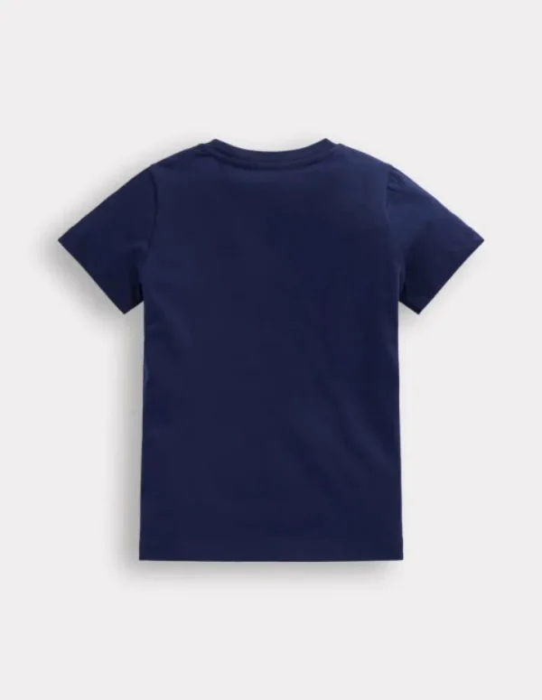 New Boden In Dunkeln leuchtendes T-Shirt-College-Marineblau Schlangen College-MarineblauSchlangen