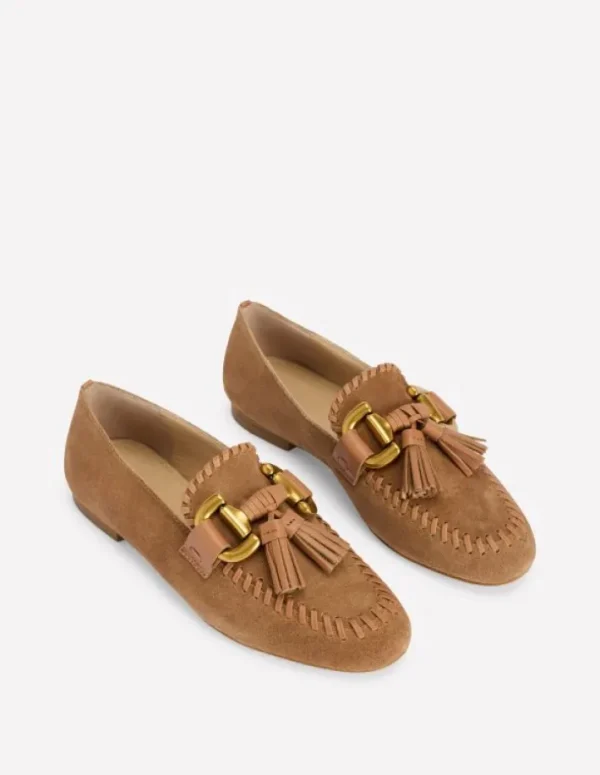 Best Sale Boden Iris Loafer mit Trensendetail- Hellbraun