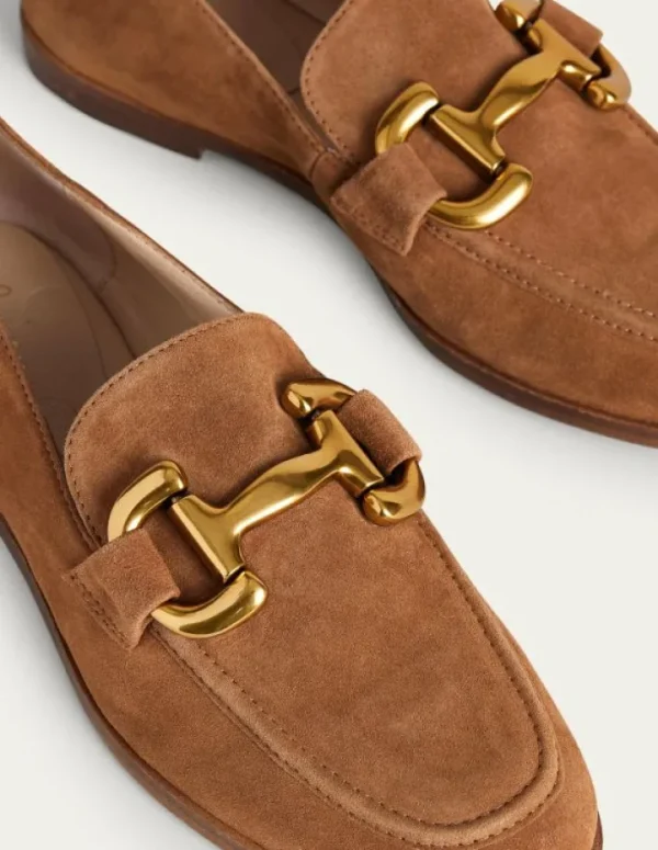 Best Sale Boden Iris Loafer mit Trensendetail-Ingwerplätzchen Wildleder IngwerplätzchenWildleder