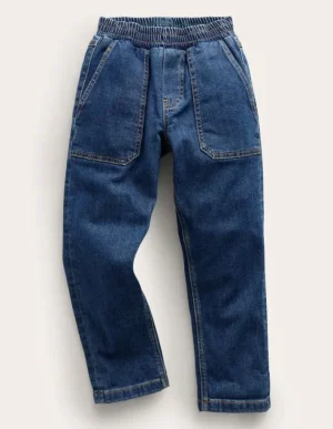 Fashion Boden Jeanshose zum Hineinschlüpfen-MITTLERE WASCHUNG MITTLEREWASCHUNG