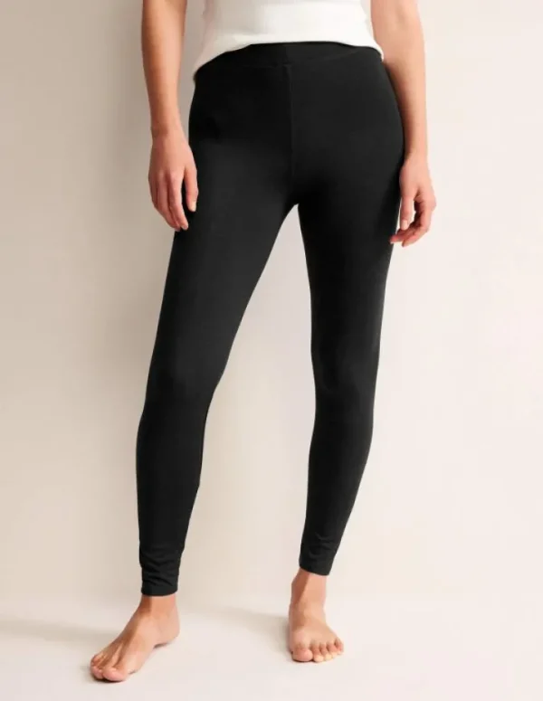 Online Boden Jersey-Leggings mit hohem Bund- Schwarz