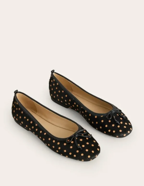 Flash Sale Boden Kitty Ballerinas mit flexibler Sohle-Punkte Schwarz und Camel PunkteSchwarzundCamel