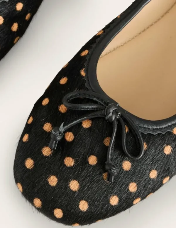 Flash Sale Boden Kitty Ballerinas mit flexibler Sohle-Punkte Schwarz und Camel PunkteSchwarzundCamel