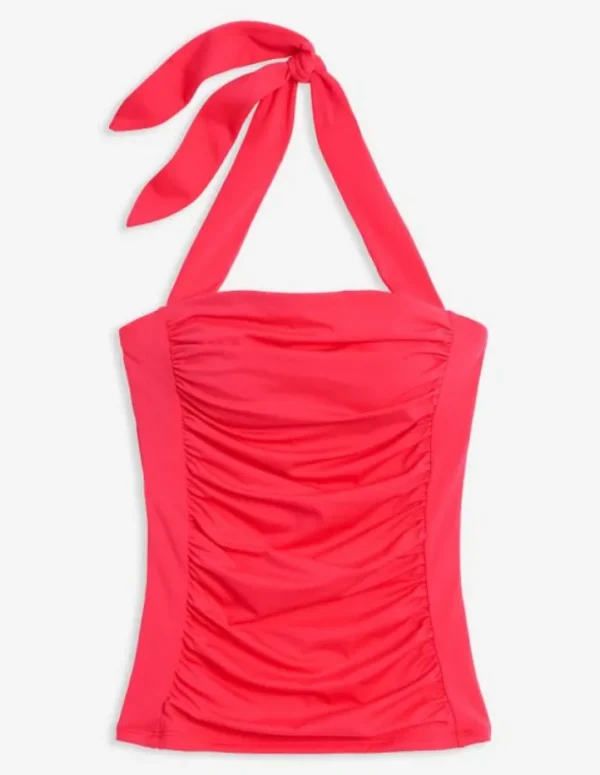 Flash Sale Boden Kythira Geraffter Tankini- Löwenmäulchen