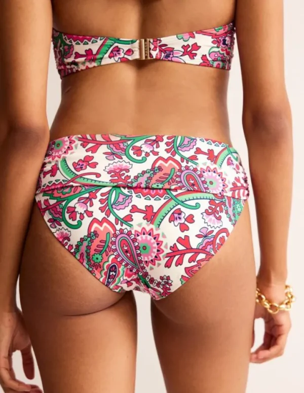 Sale Boden Levanzo Bikinihose mit Faltendetail-Bunt, Fantastisch Bunt,Fantastisch