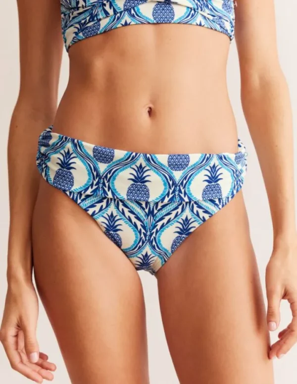 Store Boden Levanzo Bikinihose mit Faltendetail-Surf The Web, Ananas Welle SurfTheWeb,AnanasWelle