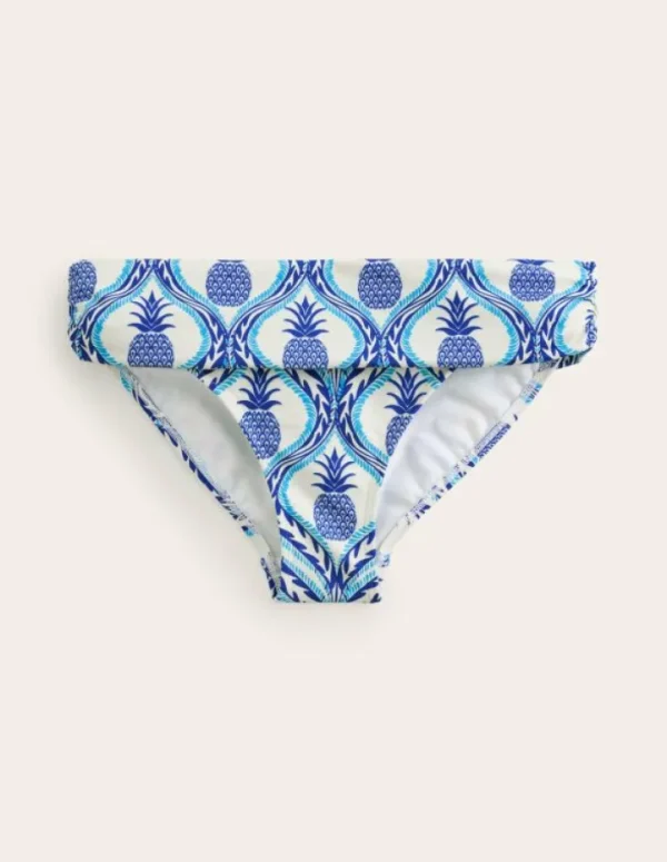 Store Boden Levanzo Bikinihose mit Faltendetail-Surf The Web, Ananas Welle SurfTheWeb,AnanasWelle