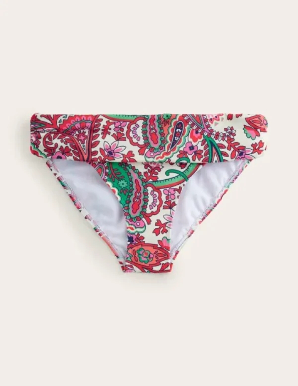 Sale Boden Levanzo Bikinihose mit Faltendetail-Bunt, Fantastisch Bunt,Fantastisch