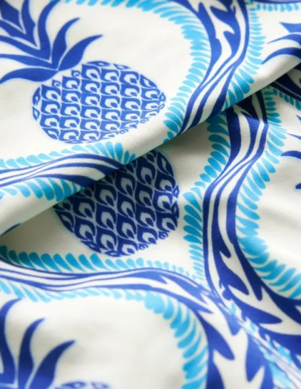 Store Boden Levanzo Bikinihose mit Faltendetail-Surf The Web, Ananas Welle SurfTheWeb,AnanasWelle