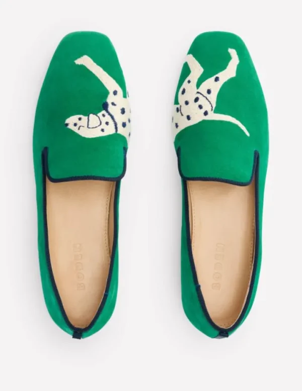 Cheap Boden Loafer im Slipper-Stil-Smaragdgrün, Hund Smaragdgrün,Hund