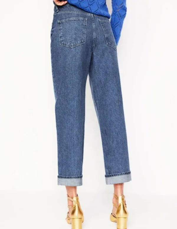 Store Boden Lockere Jeans mit mittlerer Leibhöhe-Beatnik Red