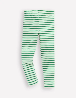 Cheap Boden Lustige Leggings-Grün Streifen GrünStreifen