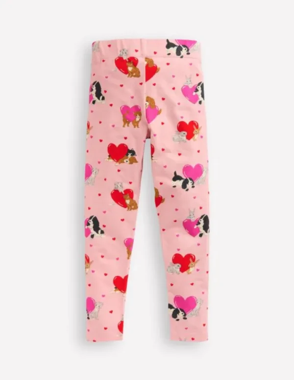 Flash Sale Boden Lustige Leggings-Kreiderosa Valentinstag Haustiere KreiderosaValentinstagHaustiere