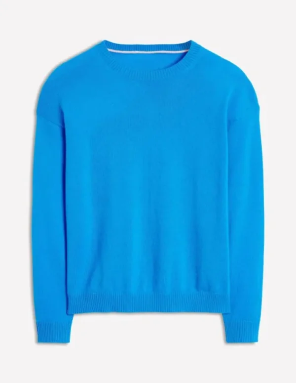 Fashion Boden Lydia Kaschmirpullover- Himmelblau