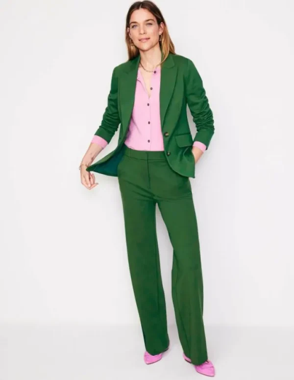 Best Boden Marylebone Ponte-Blazer-Dunkles Smaragdgrün DunklesSmaragdgrün