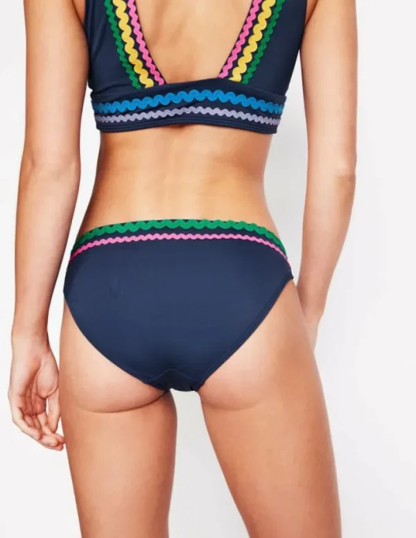 New Boden Porto Bikinihose-Marineblau Rik Rak MarineblauRikRak