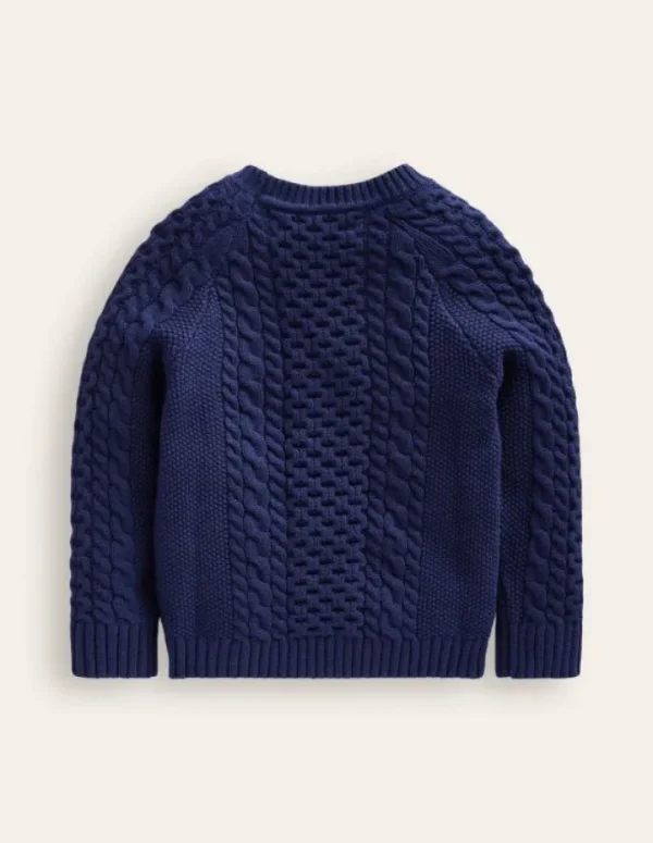 Store Boden Pullover mit klassischem Zopfmuster- Anemone