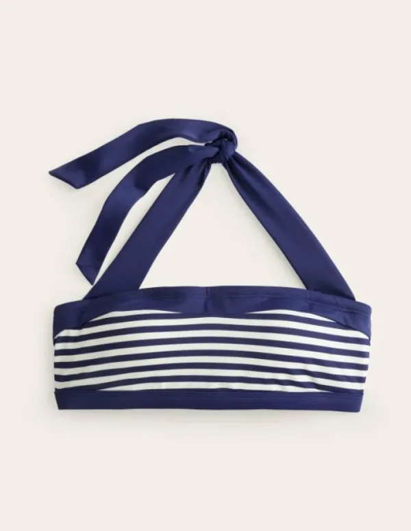 Best Sale Boden Santorini Bikinioberteil-Französisches Marineblau/Naturweiß Gestreift FranzösischesMarineblau/NaturweißGestreift