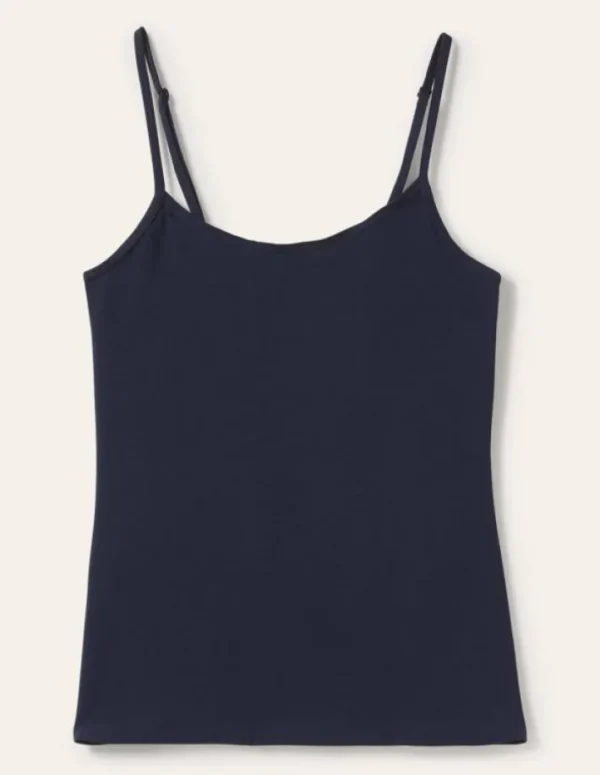 Sale Boden Schlichtes Camisole-Oberteil-Aqua Marine Marl AquaMarineMarl