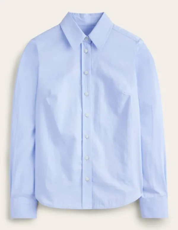 Sale Boden Sienna Baumwollhemd- Oxford-Blau