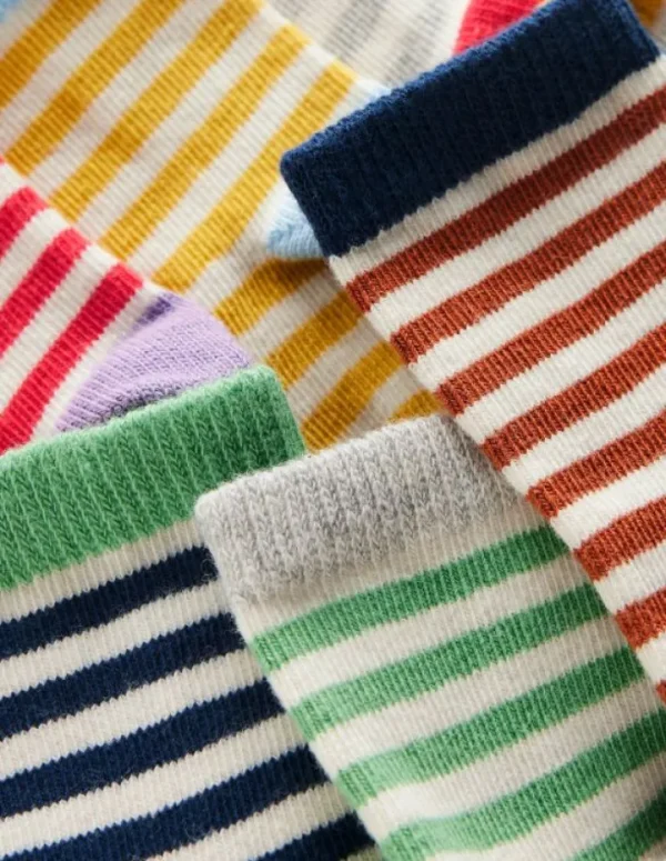 Cheap Boden Socken im 7er-Pack (Baby/Jungen)- Gestreift