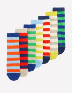 Fashion Boden Socken im 7er-Pack- Gestreift