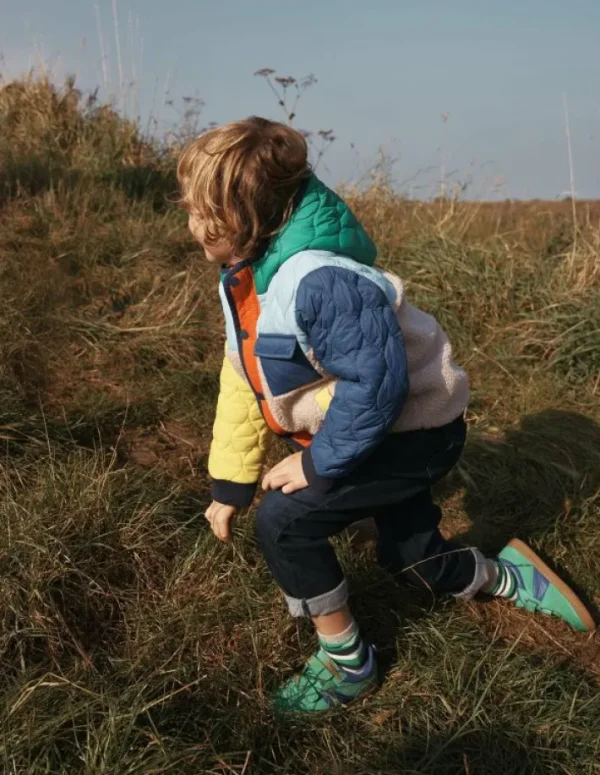 Shop Boden Steppjacke mit Teddyfell- BUNT