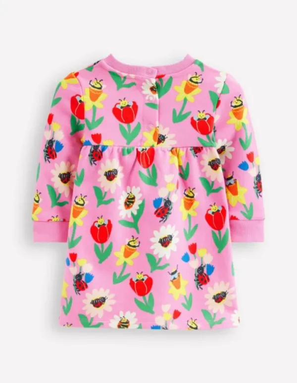 Shop Boden Sweatshirt-Kleid-Fliederzucker Frühlingsgarten FliederzuckerFrühlingsgarten