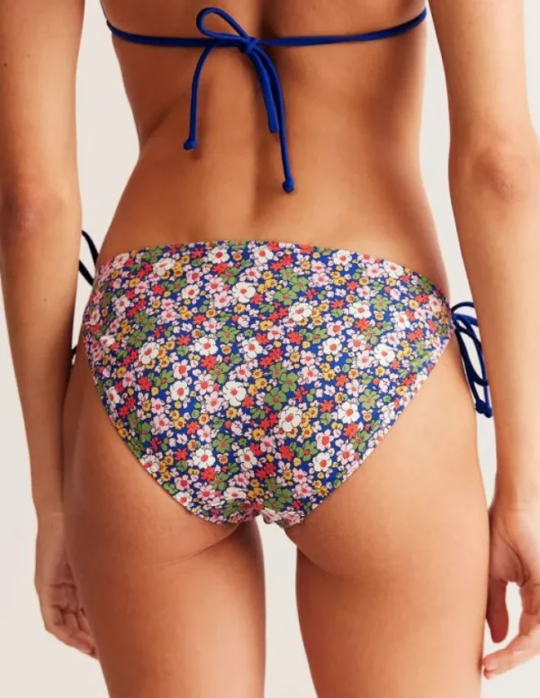 Outlet Boden Symi Bikinihose zum Binden-Bunt, Botanische Blütenknospe Bunt,BotanischeBlütenknospe