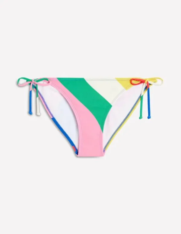 Flash Sale Boden Symi Bikinihose zum Binden-Bunt, Regenbogendesign Bunt,Regenbogendesign