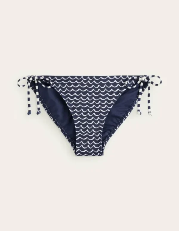 Hot Boden Symi Bikinihose zum Binden-Französisches Marineblau, Möwe FranzösischesMarineblau,Möwe